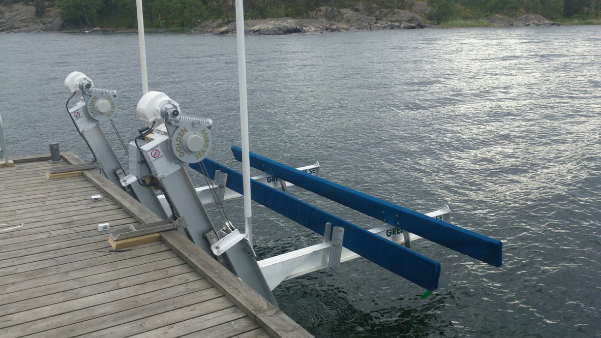 Laiturinostin 3,2 t, 22,3 astetta