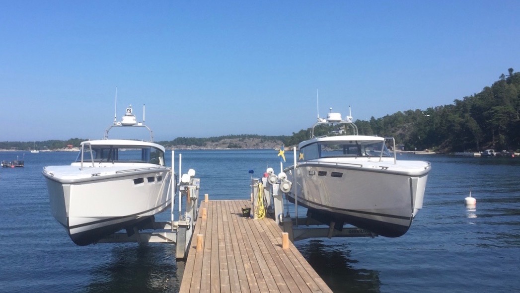 two 6.8 ton verticals